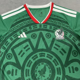2026/27 Mexico Home Green Women Soccer Jersey 女