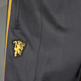 2025/26 M Utd Black Retro style Jacket Tracksuit