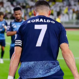 2025/26 Al Nassr Away Player Version Kids Soccer Jersey 球员版童装