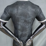 2025/26 JUV Third Black Player Version Soccer Jersey 带胸前新广告