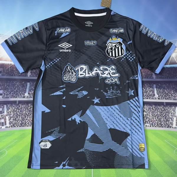 2025/26 Santos Pink Fans Soccer Jersey