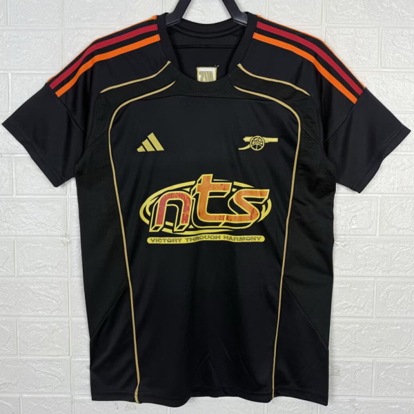2025/26 ARS x NTS Special Edition Black Fans Soccer Jersey