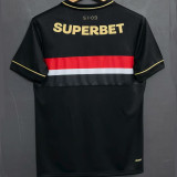 2025/26 Sao Paulo Third Black Fans Soccer Jersey