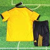 2025/26 Roma  Away Orange Kids Soccer Jersey