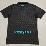 McTOMINAY #8 Napoli Third Fans Soccer Jersey 2025/26 (Have Champion Patch 胸前章 And SORGESANA 号下广告)