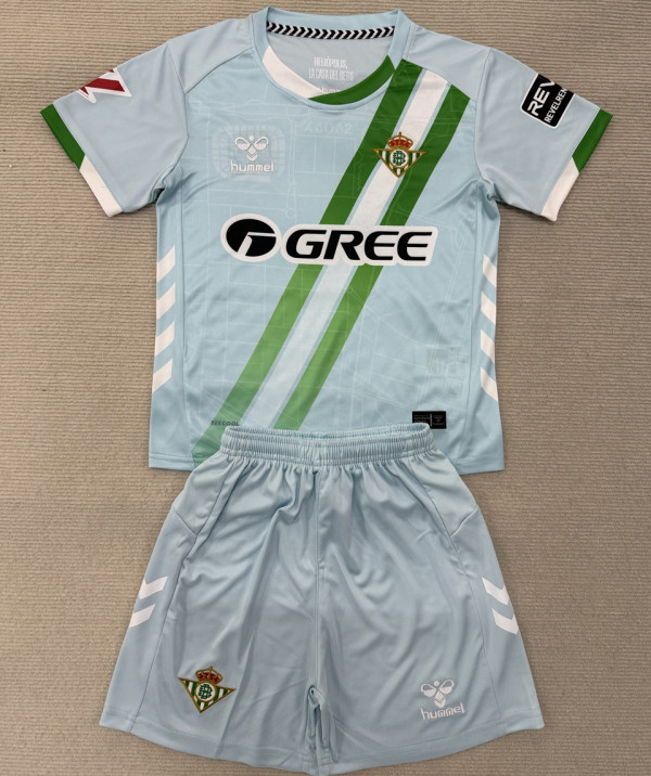 2025/26 R BTS Away Kids Soccer Jersey