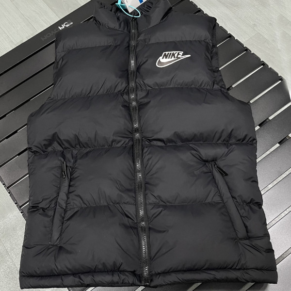 2026/27 NK Black Cotton Vest Jacket  J22001