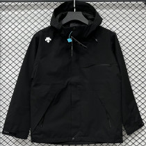 2026/27 DESCENTE Black Outdoor Windbreaker  H1002