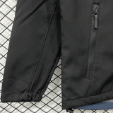 2026/27 Jordan Flight Black Outdoor Jacket # 立领RK907 不带帽