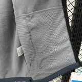 2026/27 PSG Jordan Grey Outdoor Jacket #立领RK901  不带帽