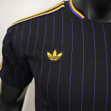 2025/26 M Utd Black Retro Style Player Version Soccer Jersey