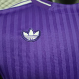2025/26 RM Purple Retro Style Player Version Soccer Jersey