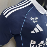 2025/26 Paris FC Home Blue Player Version Soccer Jersey