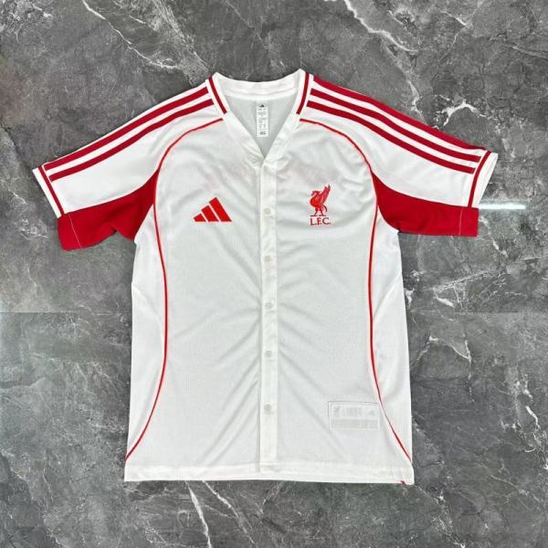 2025/26 Liv White Baseball T-Shirt
