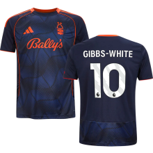 GIBBS-WHITE #10 Nottingham Forest Third Fans Jersey 2025/26 (League Font 联赛字体 )