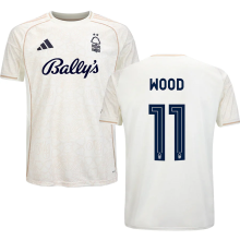 WOOD #11 Nottingham Forest Away Fans Jersey 2025/26 (CUP Font 杯赛字体 )
