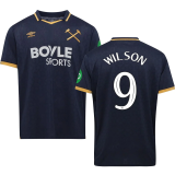 WILSON #9 West Ham Third Fans Soccer Jersey 2025/26 (CUP Font 杯赛字体 )