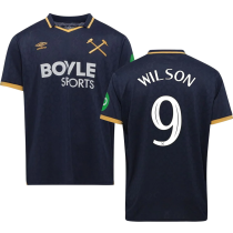WILSON #9 West Ham Third Fans Soccer Jersey 2025/26 (CUP Font 杯赛字体 )