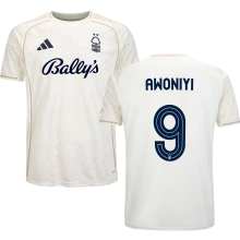 AWONIYI #9 Nottingham Forest Away Fans Jersey 2025/26 (CUP Font 杯赛字体 )