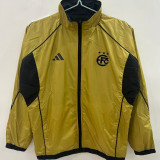 2025/26 AD x EQUIPOFC Gold And Black Reversible Windbreaker 双面 带AD