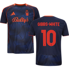 GIBBS-WHITE #10 Nottingham Forest Third Fans Jersey 2025/26 (CUP Font 杯赛字体 )