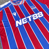 Guéhi #6 Crystal Palace Home Fans Soccer Jersey 2025/26 (League Font 联赛字体 )