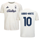 GIBBS-WHITE #10 Nottingham Forest Away Fans Jersey 2025/26 (CUP Font 杯赛字体 )