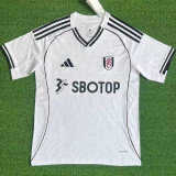 IWOBI #17 Fulham Home White Fans Soccer Jersey 2025/26 (League Font 联赛字体 )