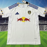 CALVERT-LEWIN #9 Leeds United Home White Fans Soccer Jersey 2025/26 (League Font 联赛字体 )