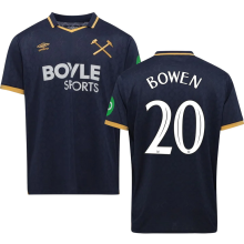 BOWEN #20 West Ham Third Fans Soccer Jersey 2025/26 (CUP Font 杯赛字体 )
