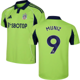 MUNIZ #9  Fulham Away Green Fans Soccer Jersey 2025/26 (League Font 联赛字体 )