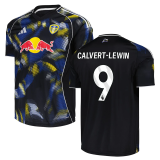 CALVERT-LEWIN #9 Leeds United Third Fans Soccer Jersey 2025/26 (League Font 联赛字体 )