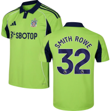 SMITH ROWE #32 Fulham Away Green Fans Soccer Jersey 2025/26 (League Font 联赛字体 )