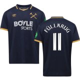 Füllkrug #11 West Ham Third Fans Soccer Jersey 2025/26 (CUP Font 杯赛字体 )