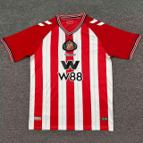 MAYENDA #12 Sunderland Home Fans Soccer Jersey 2025/26 (League Font 联赛字体 )