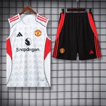 2025/26 M Utd Black Vest Training Jersey(A Set)