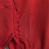 2025/26 M Utd Red Retro Windbreaker