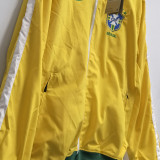 2025/26 Brazil Yellow Retro Windbreaker