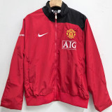 2025/26 M Utd Red Retro Windbreaker