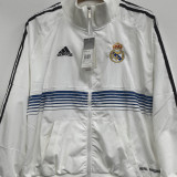 2025/26 RM White Retro Style Windbreaker