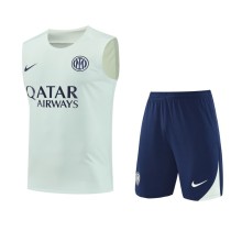 2025/26 In Milan Light Green Vest Training Jersey(A Set)