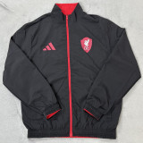 2026 LFC Red And Black Reversible Windbreaker 双面