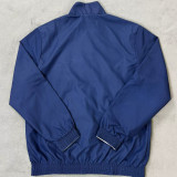 2026 PSG White And Blue Reversible Windbreaker 双面