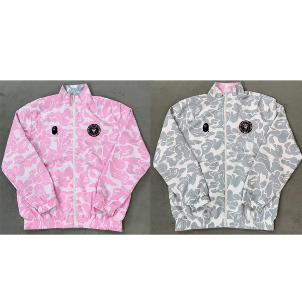 2026 Inter Miami x APE Reversible Windbreaker 双面