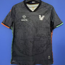 2025/26 Venezia FC Home Black Fans Soccer Jersey   胸前空白版