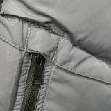 2026/27 Portugal Grey Black Cotton Vest Jacket  J3308 灰黑色