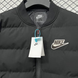 2026/27 NK Black Baseball Cotton Windbreaker Jacket BQ7704 黑标