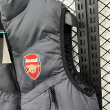 2026/27 ARS Grey Black Cotton Vest Jacket  J3306 灰黑色