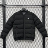 2026/27 ARC-TERYX Black Baseball Cotton Windbreaker Jacket