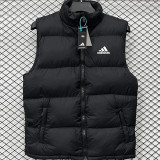 2026/27 AD Black Cotton Vest Jacket  J22002